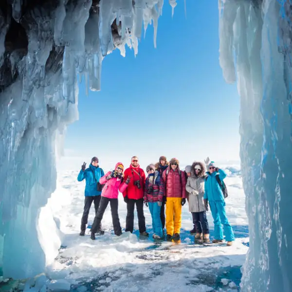 Lake Baikal Ice Winter tour Siberia