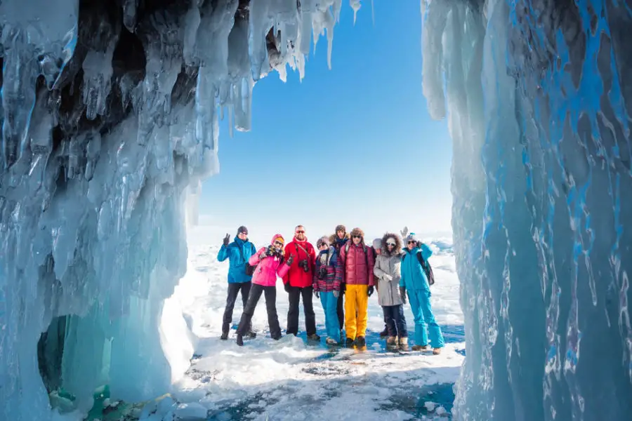 Lake Baikal Ice Winter tour Siberia