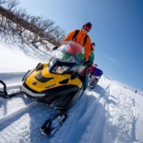 Kamchatka heli-ski Russia winter tour