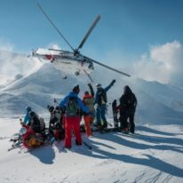 Kamchatka heli-ski Russia winter tour