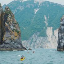 Kamchatka kayaking tour, Kamchatka sea kayaking