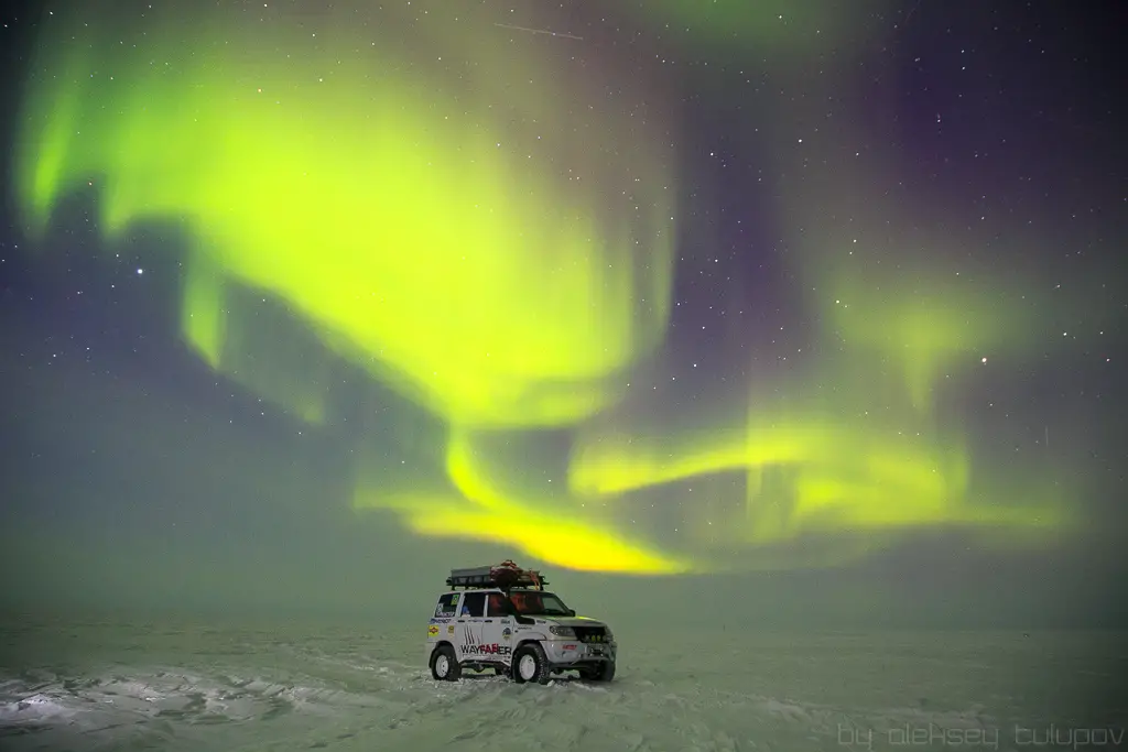 Northern lights in Murmansk