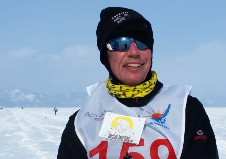 Baikal Ice Marathon 2016 Keith