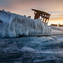 Lake Baikal ice photography