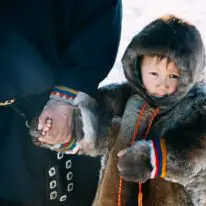 Yamal Reindeer migration Nenets tour Russia Siberia