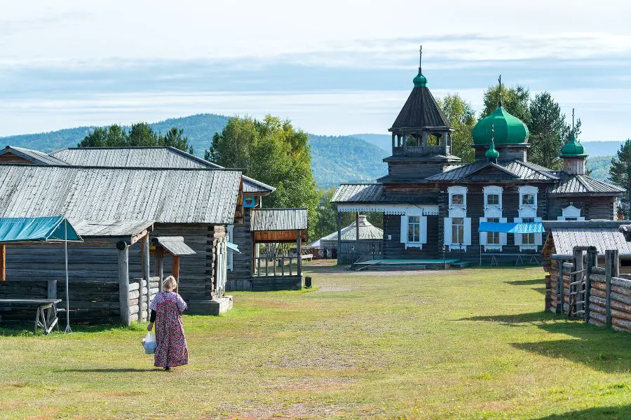 Taltsy Lake Baikal tour