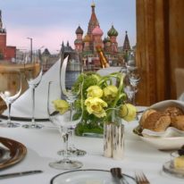 Moscow hotels view, Russia tour