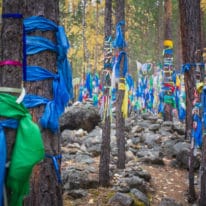 Lake Baikal buryat shamanistic forest, Russia tour