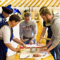 Lake Baikal cooking master class with buryat people, Russia tour