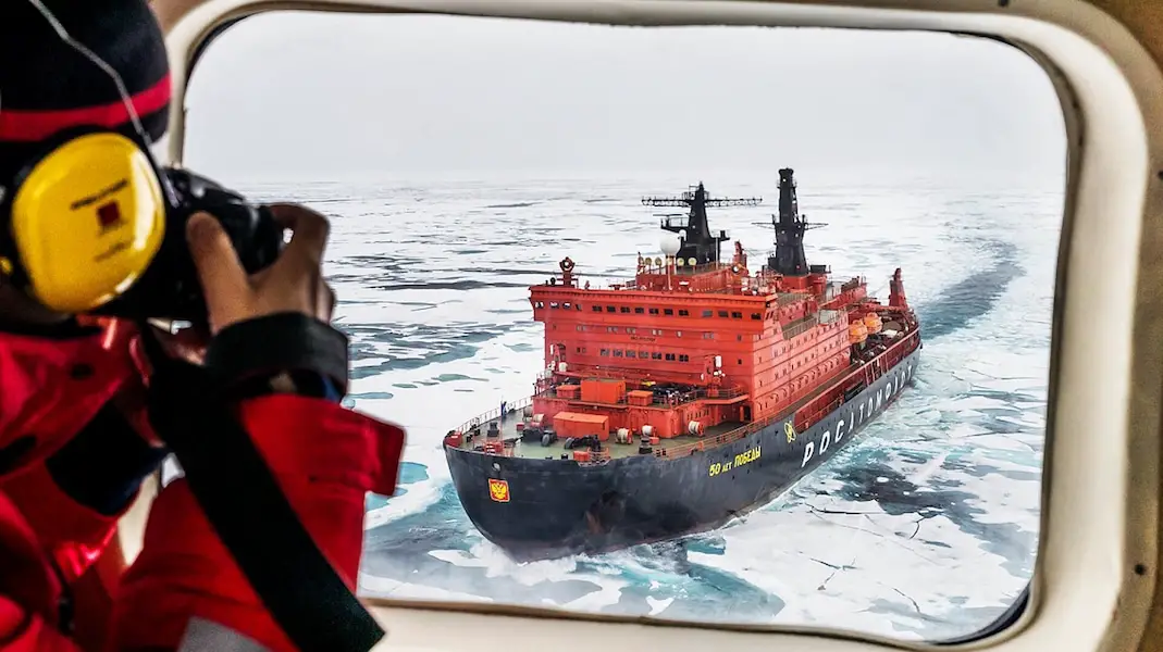 russian icebreaker cruise north pole