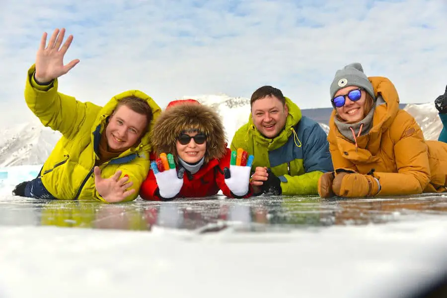 Lake Baikal winter tour