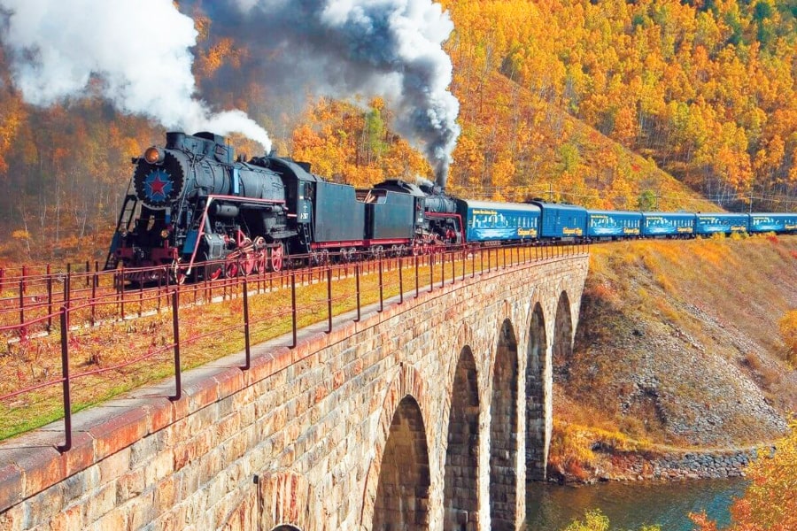 Trans-Siberian Lake Baikal train tour Russia