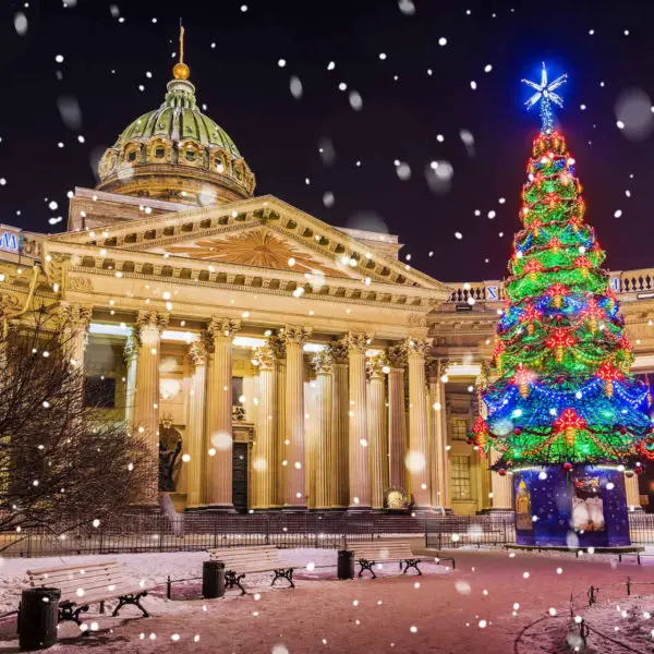 St Petersburg Moscow Russia winter tour Christmas New Years tour