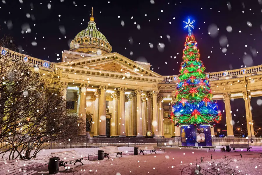 St Petersburg Moscow Russia winter tour Christmas New Years tour