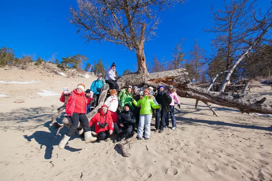 Lake Baikal Ice Winter tour