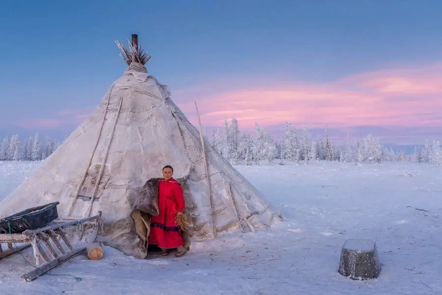 Yamal Nenets reindeer migration Siberia