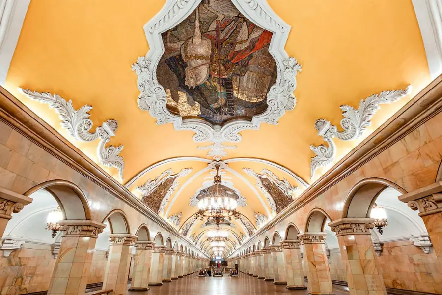 moscow-subway metro komsomolskaya station